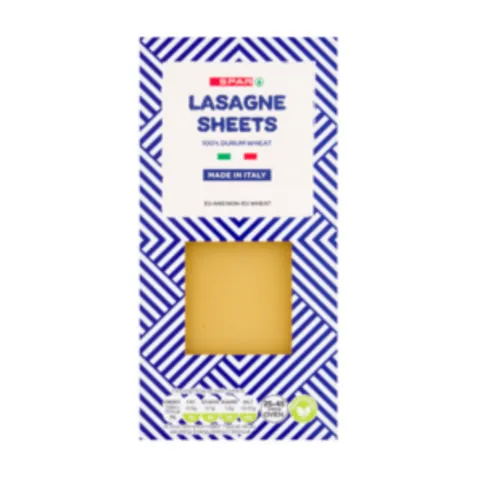 Spar Lasagne Sheets 500g