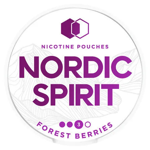 Nordic Spirit Forest Berries Strong Nicotine Pouch 9mg