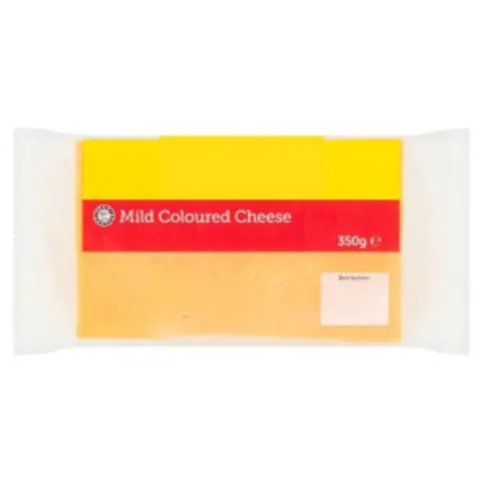 Euro Shopper Mild Coloured Cheese 350g